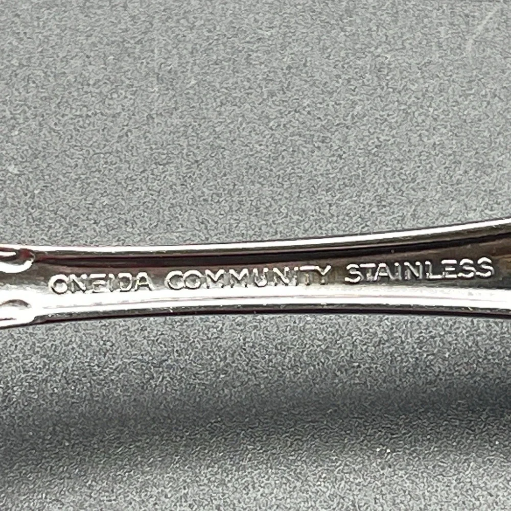 Oneida Community Chantelaine Stainless Dinner Forks Lot of 5 Replacement